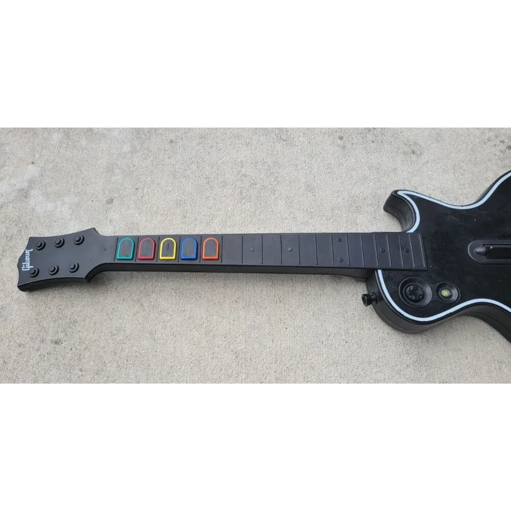 Red Octane Xbox 360 Wireless Gibson Les Paul Guitar Hero Controller (95123.805)